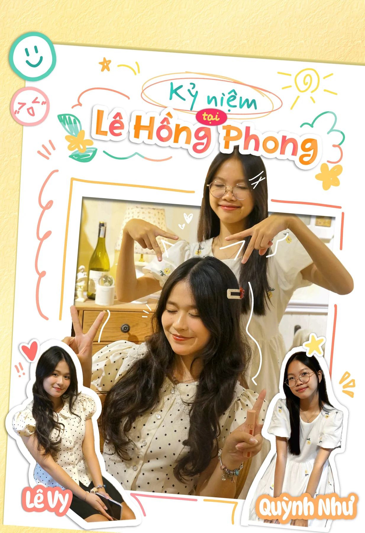 Lê Hồng Phong school-memory collage